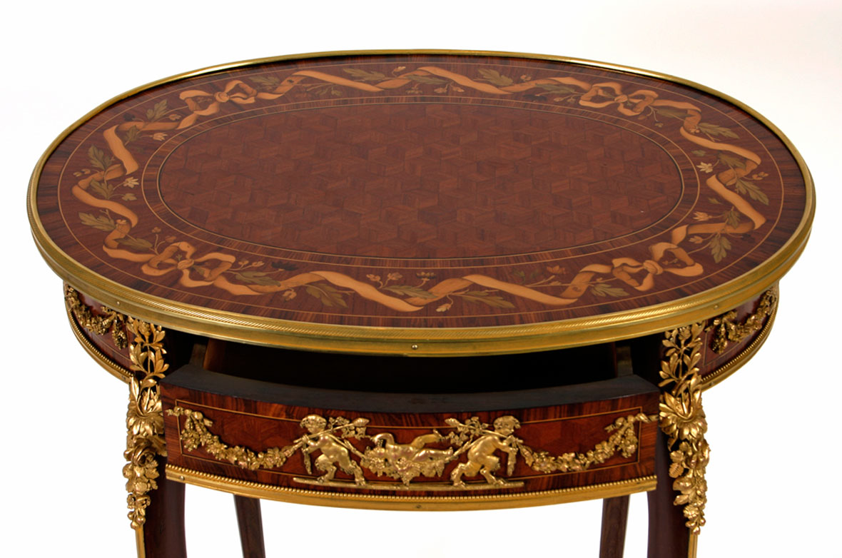 Linke Small Oval Table